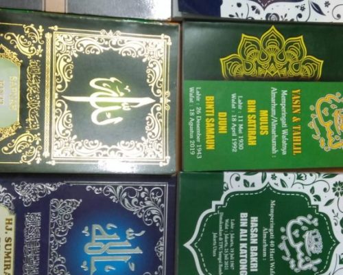 Cetak Buku Yasin Murah dan Mudah Kami melayani pemesanan bermacam produk jenis buku yasin tahlil dan majmu Dapatkan Penawaran Promo Spesial, Pengerjaan Cepat, Bergaransi, Terpercaya. Kunjungi Cetak Buku Yasin Murah dan Mudah Kami melayani pemesanan bermacam produk jenis buku yasin tahlil dan majmu Dapatkan Penawaran Promo Spesial, Pengerjaan Cepat, Bergaransi, Terpercaya. Kunjungi
